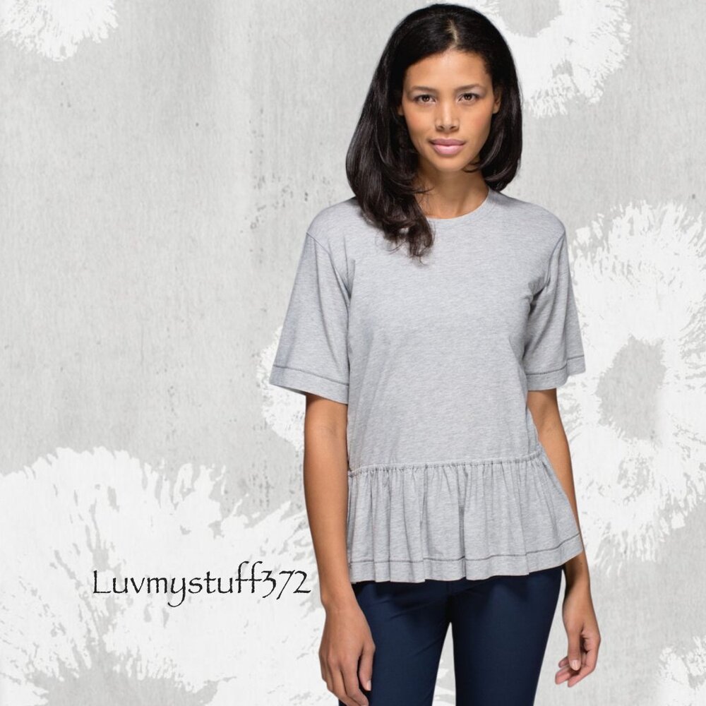 Cute Lululemon Peplum Top Tee